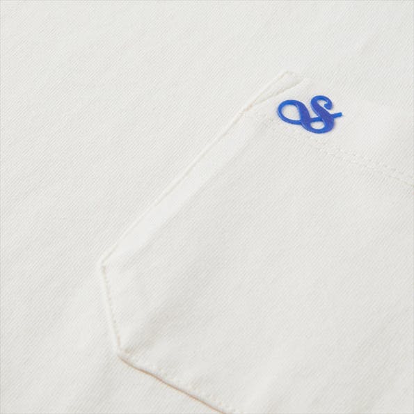 Scotch & Soda - Ecru Pocket T-shirt
