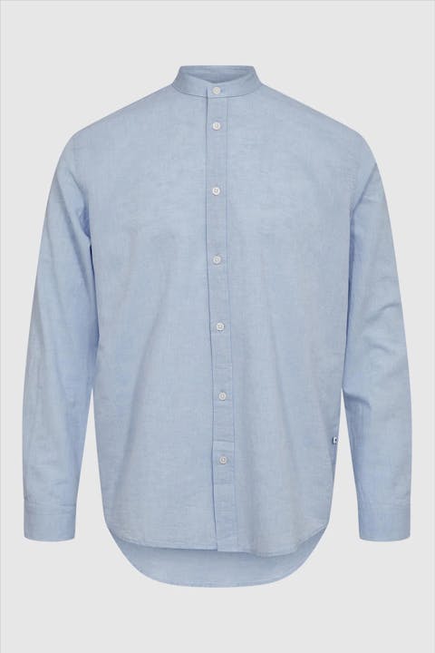 Minimum - Lichtblauw Cole hemd