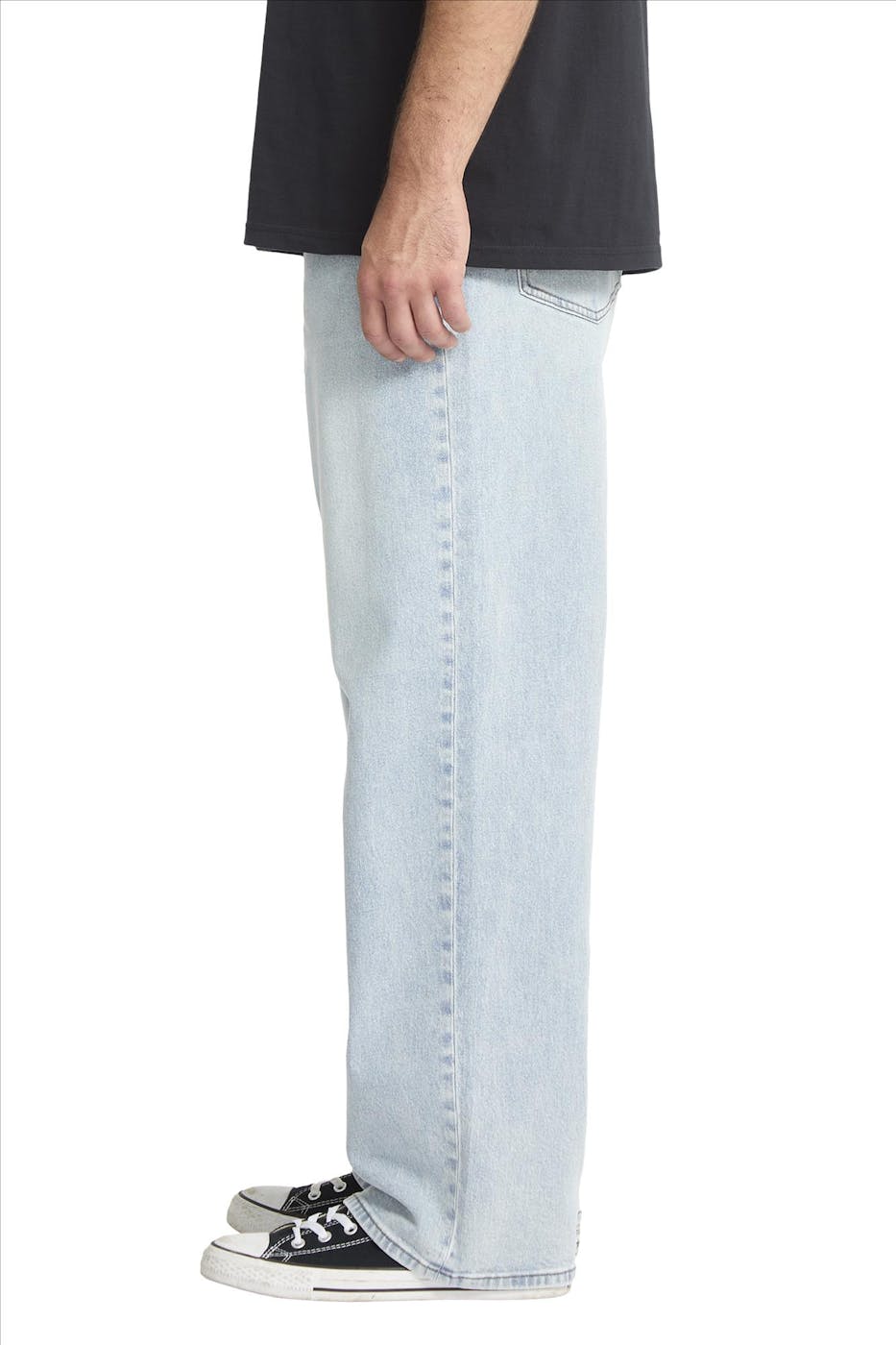 Volcom - Lichtblauwe Billow Baggy jeans