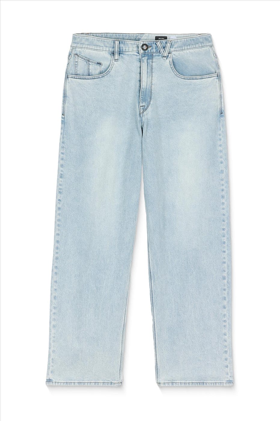 Volcom - Lichtblauwe Billow Baggy jeans