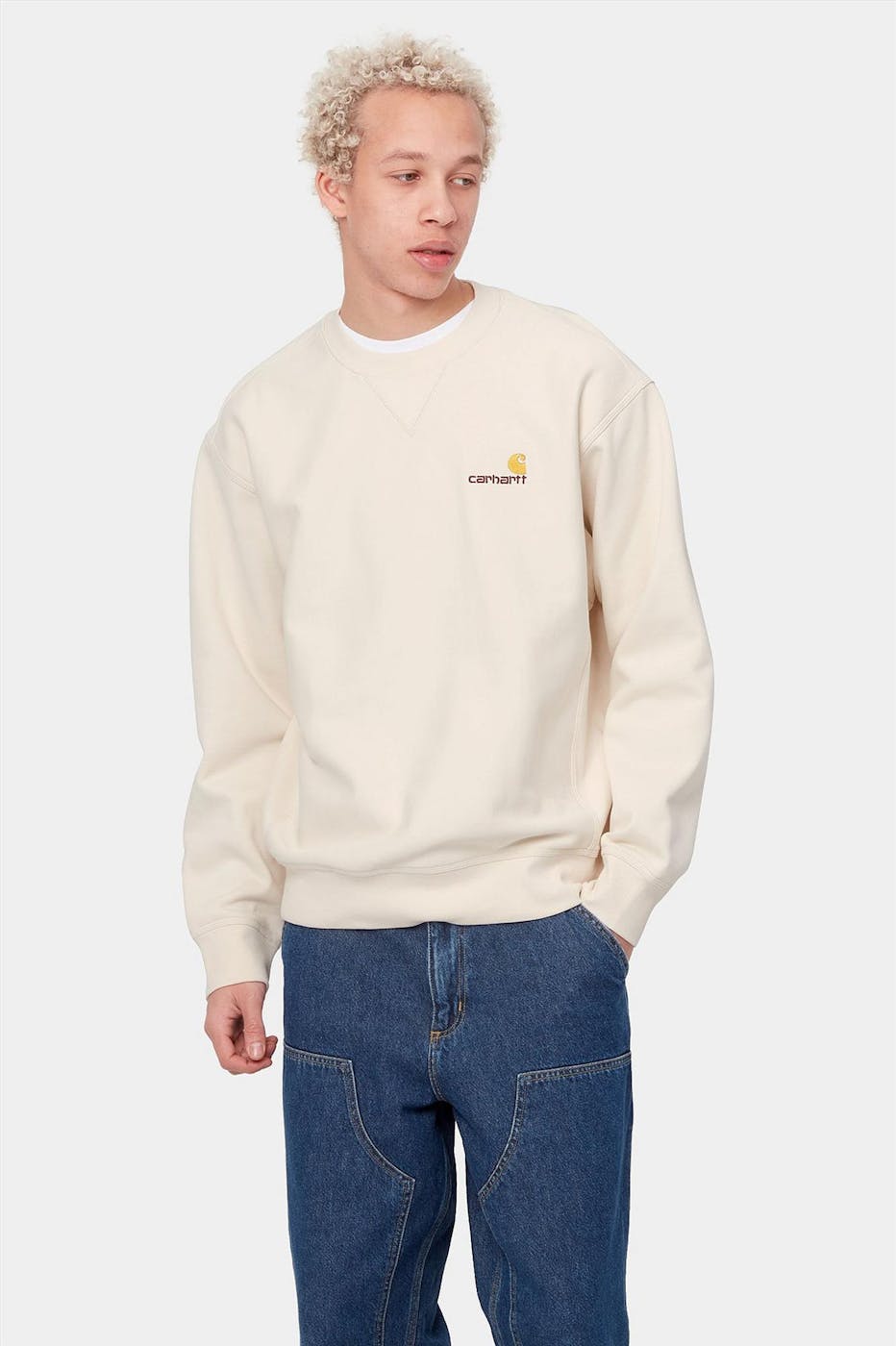Carhartt WIP - Beige American Script sweater