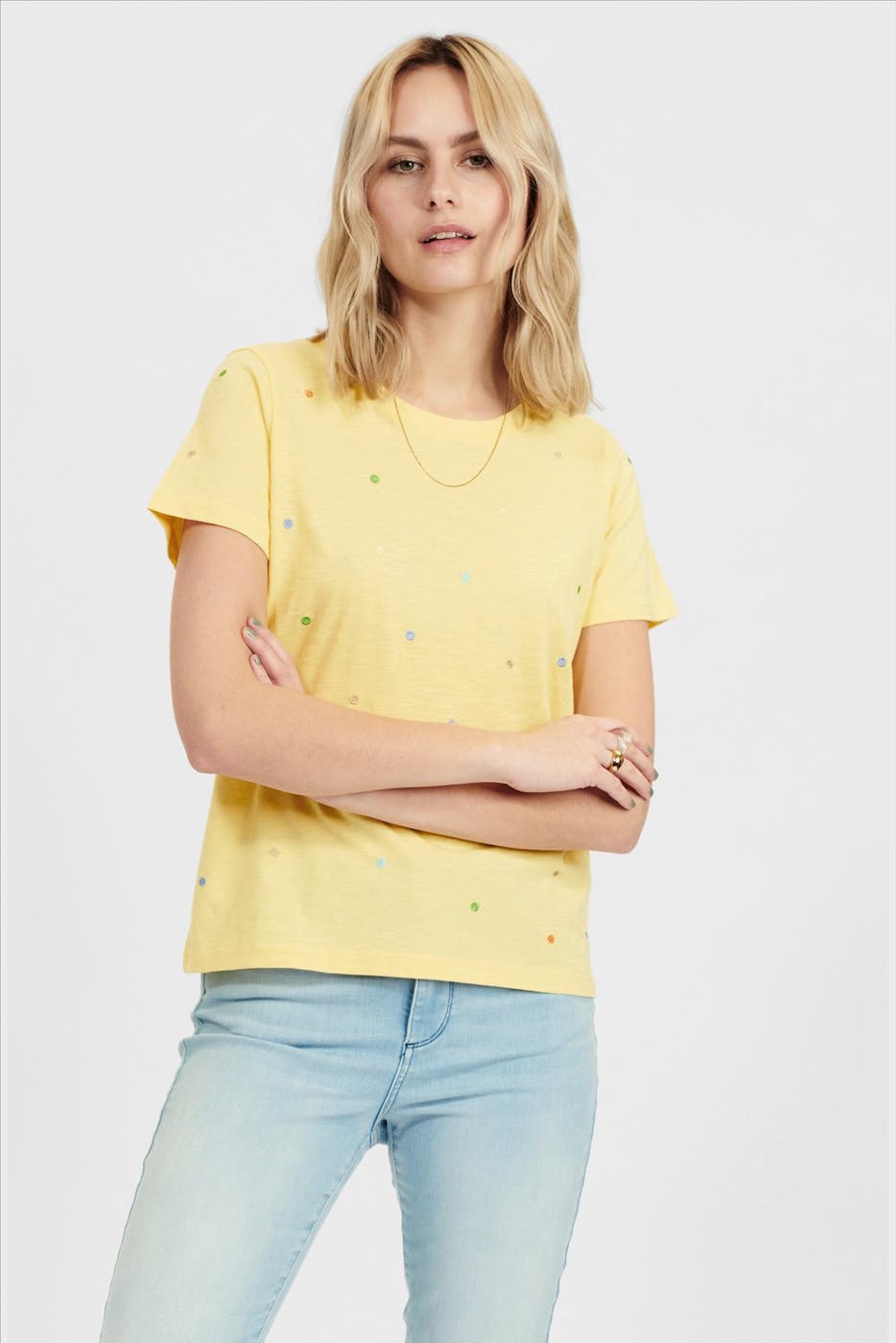 Nümph - Gele Nudrea T-shirt