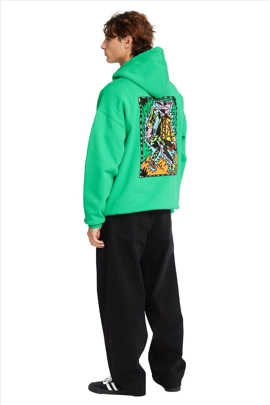 Volcom - Groene Bob Mollema hoodie
