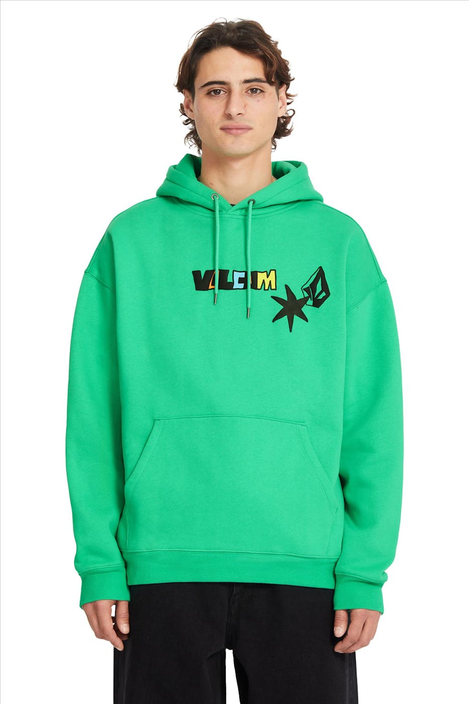 Volcom - Groene Bob Mollema hoodie
