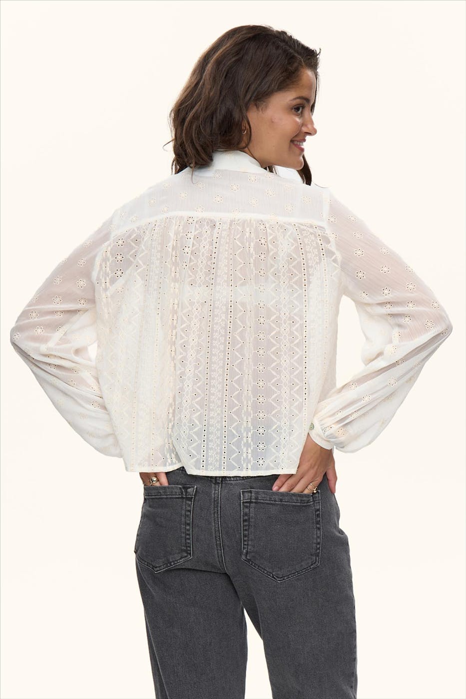 Nümph - Beige Laure blouse