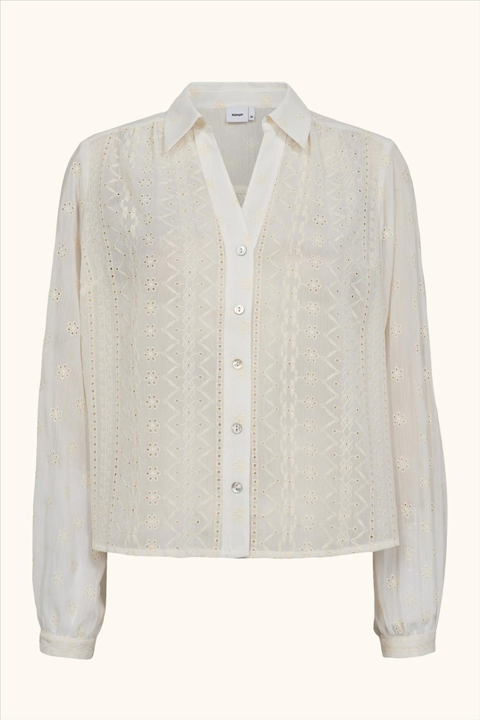 Nümph - Beige Laure blouse