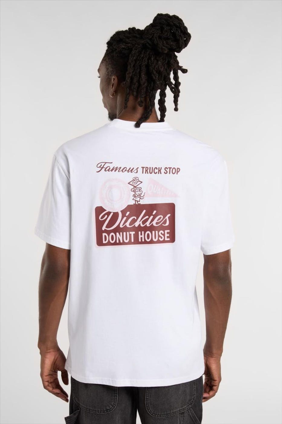 Dickies - Witte Donut House T-shirt
