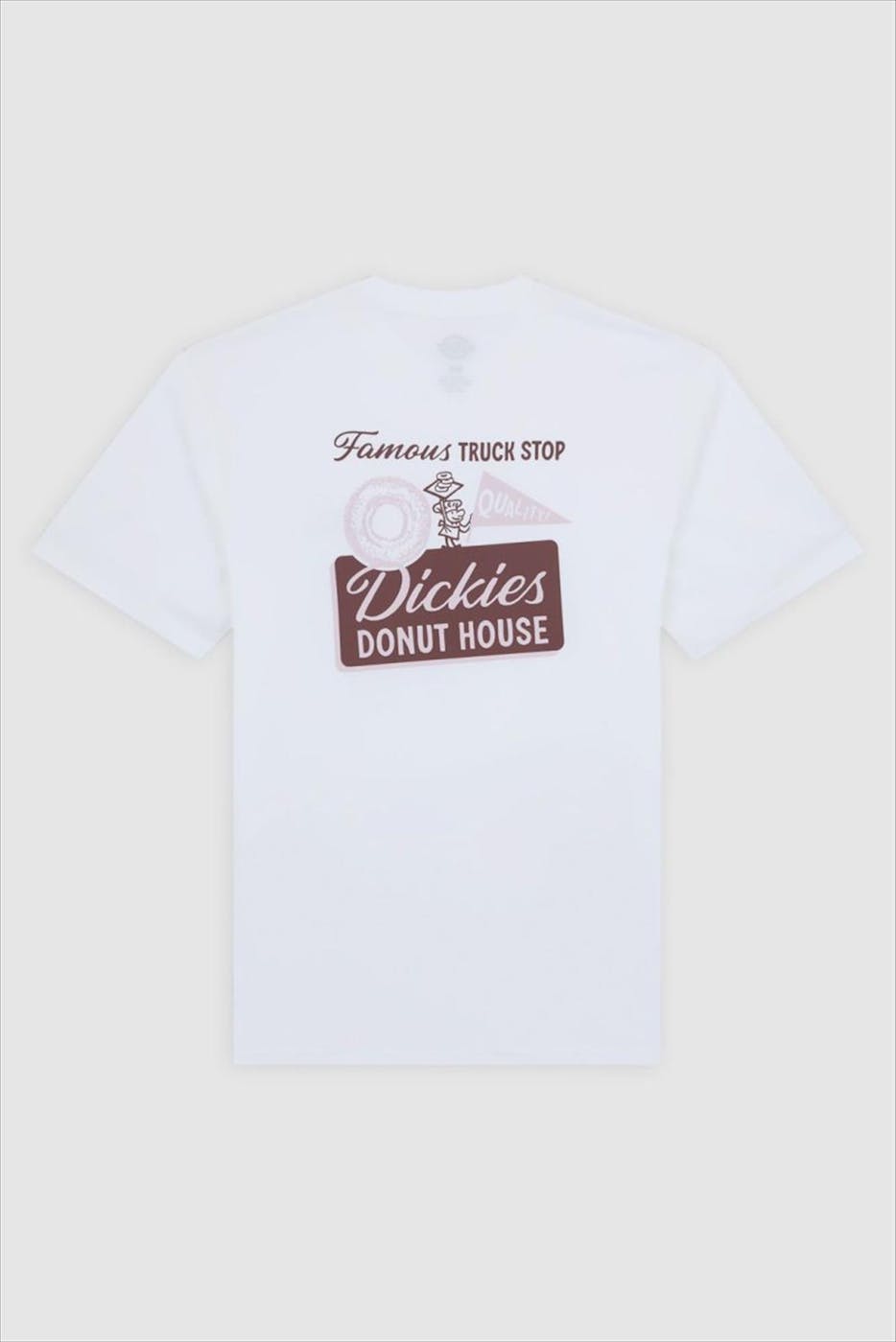 Dickies - Witte Donut House T-shirt
