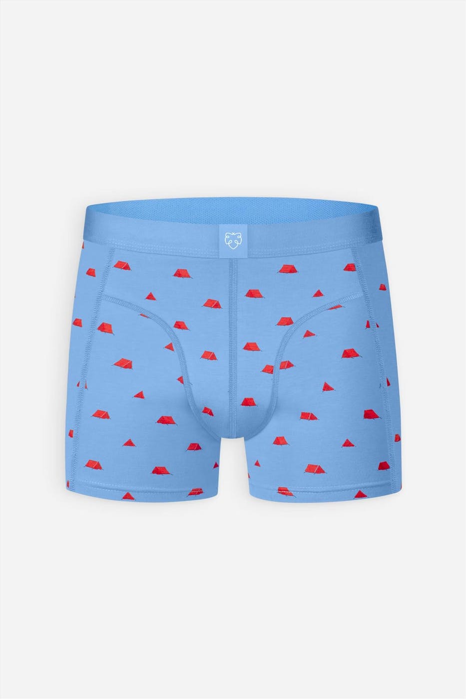 A'dam - Lichtblauwe Tents boxershort