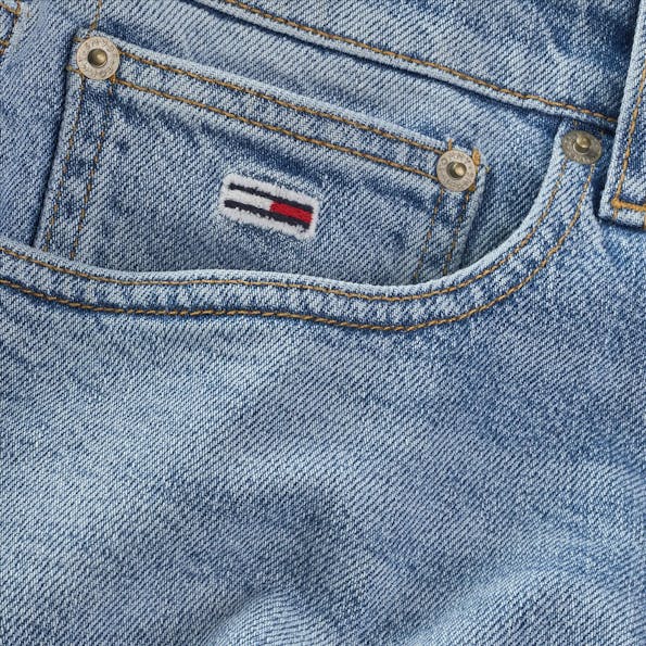 Tommy Jeans - Lichtblauwe Scanton jeansshort