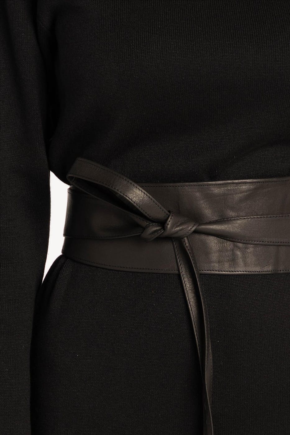 Vano - Zwarte wikkelriem