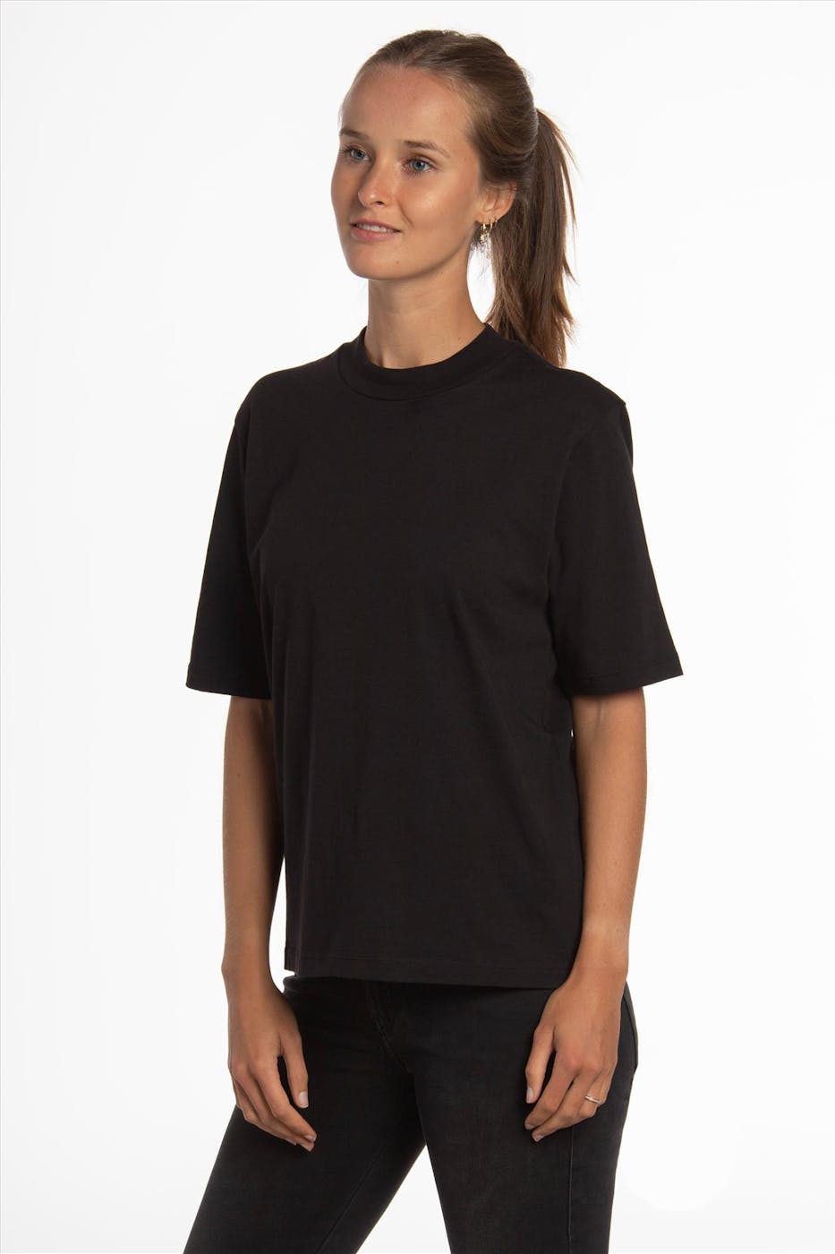 Thinking Mu - Zwarte Basic T-shirt