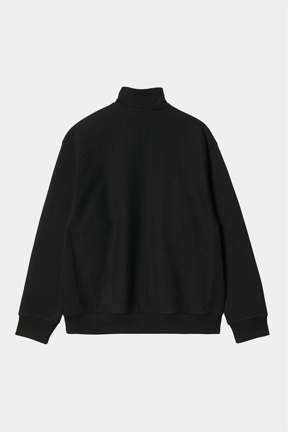 Carhartt WIP - Zwarte Half Zip American Script sweater