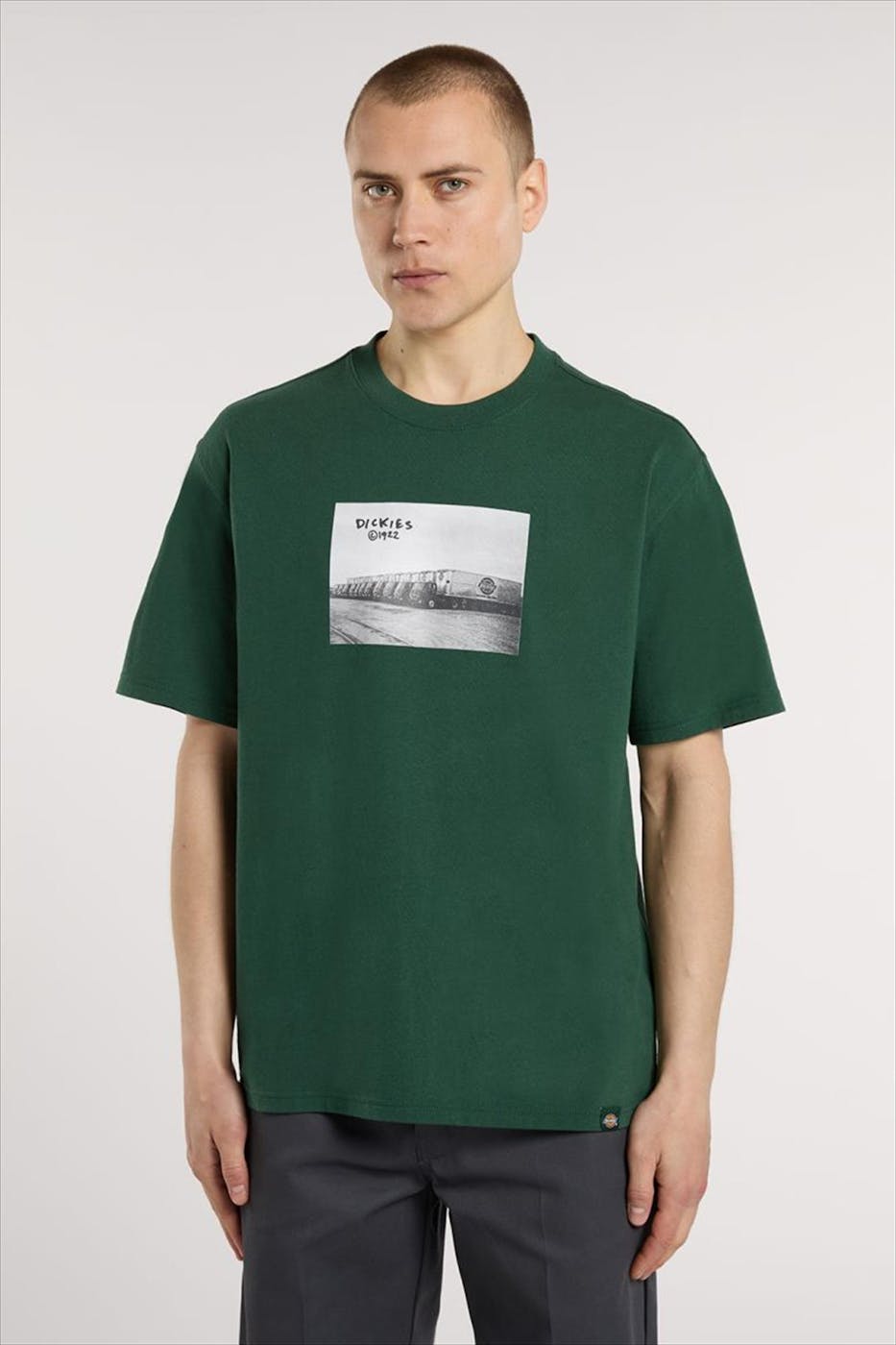 Dickies - Donkergroene Sevier T-shirt