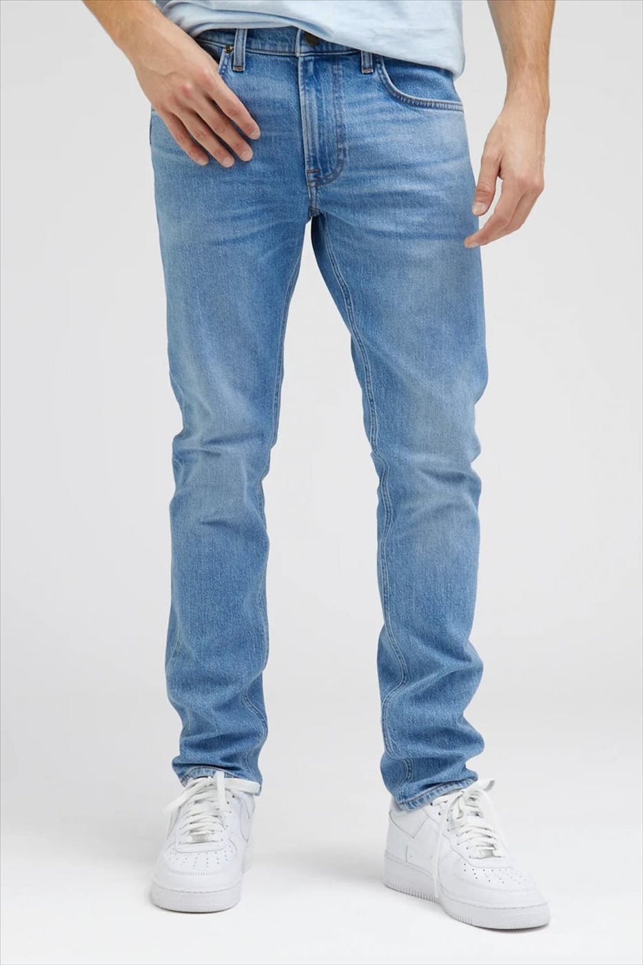 Lee - Blauwe Luke Slim Tapered jeans