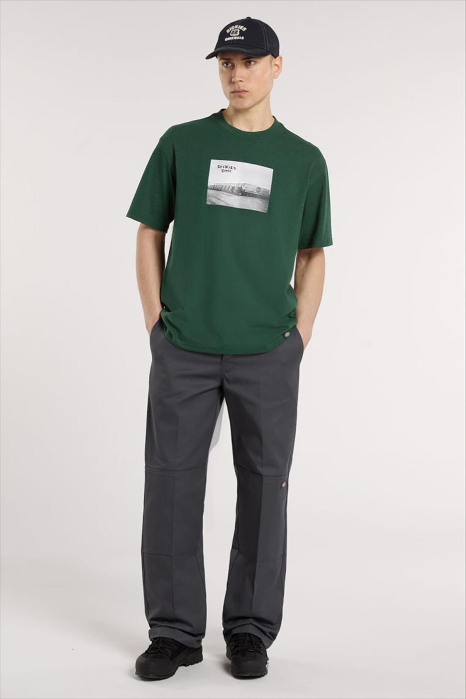 Dickies - Donkergroene Sevier T-shirt