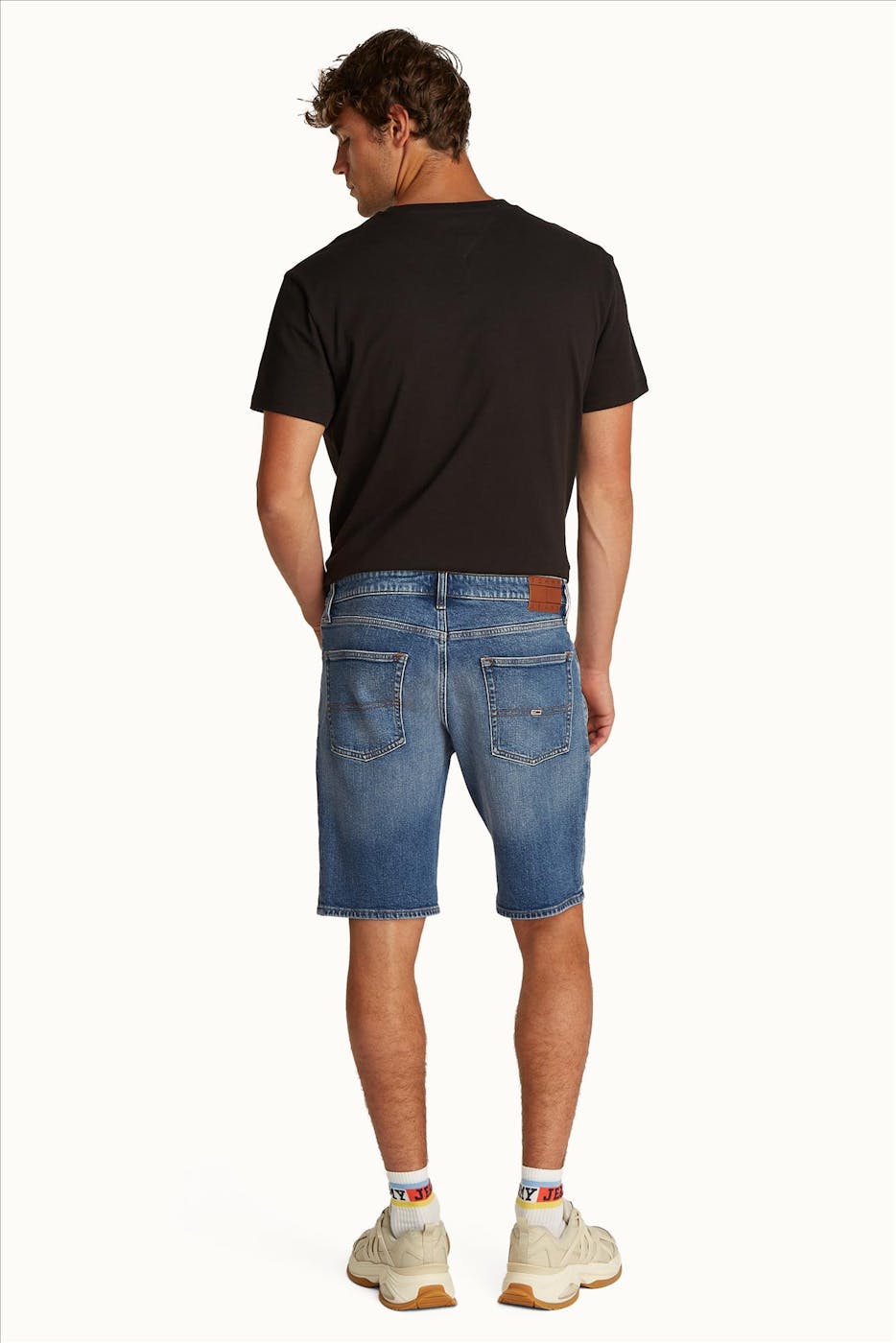 Tommy Jeans - Middenblauwe Scanton jeansshort