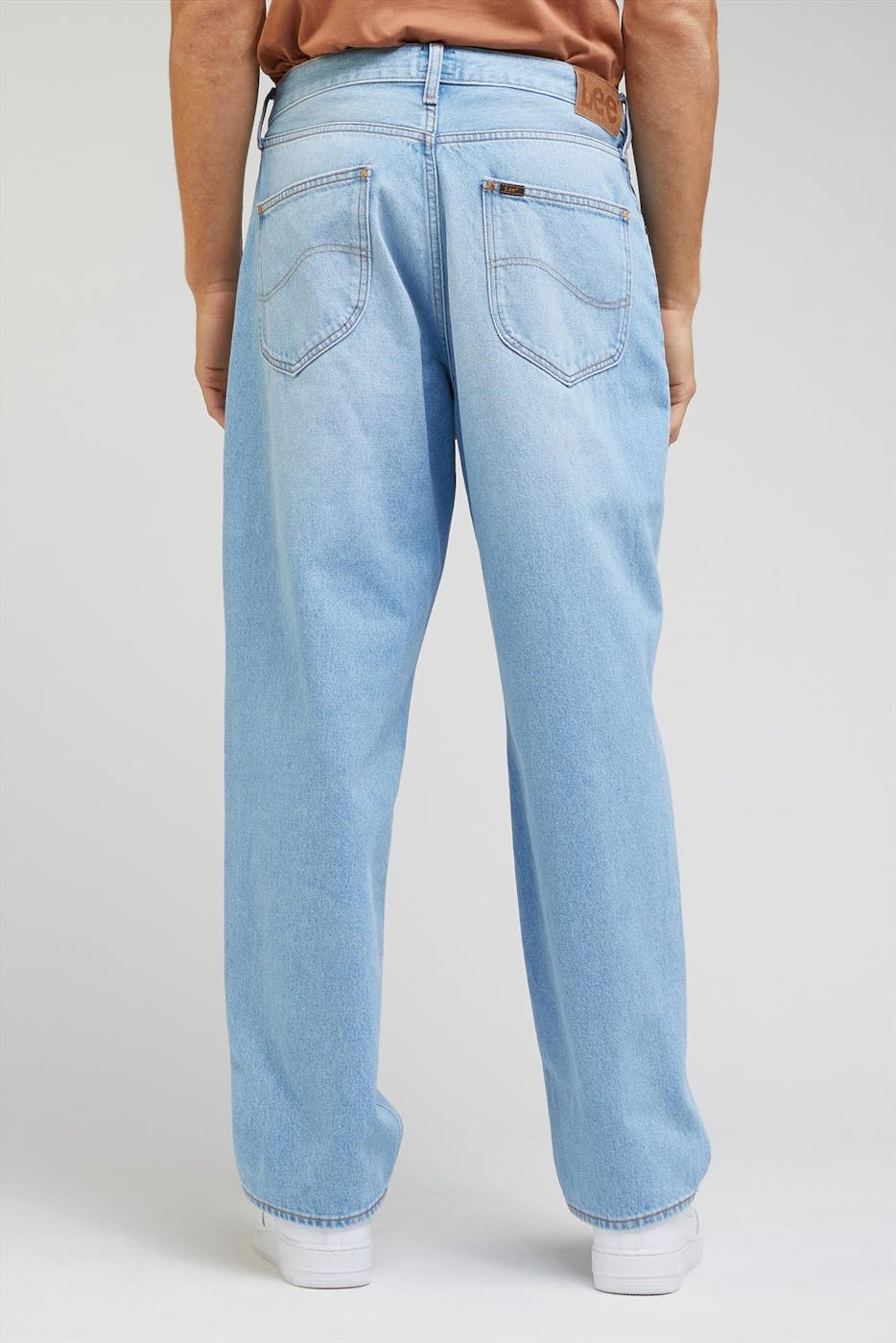 Lee - Helderblauwe Asher Loose Straight jeans