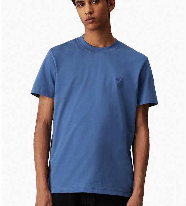 Calvin Klein Jeans - Blauwe Mini Logo T-shirt