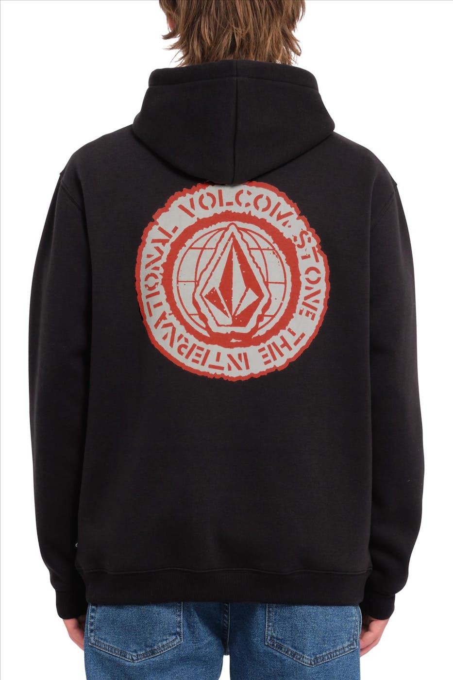 Volcom - Zwarte Volstoned hoodie