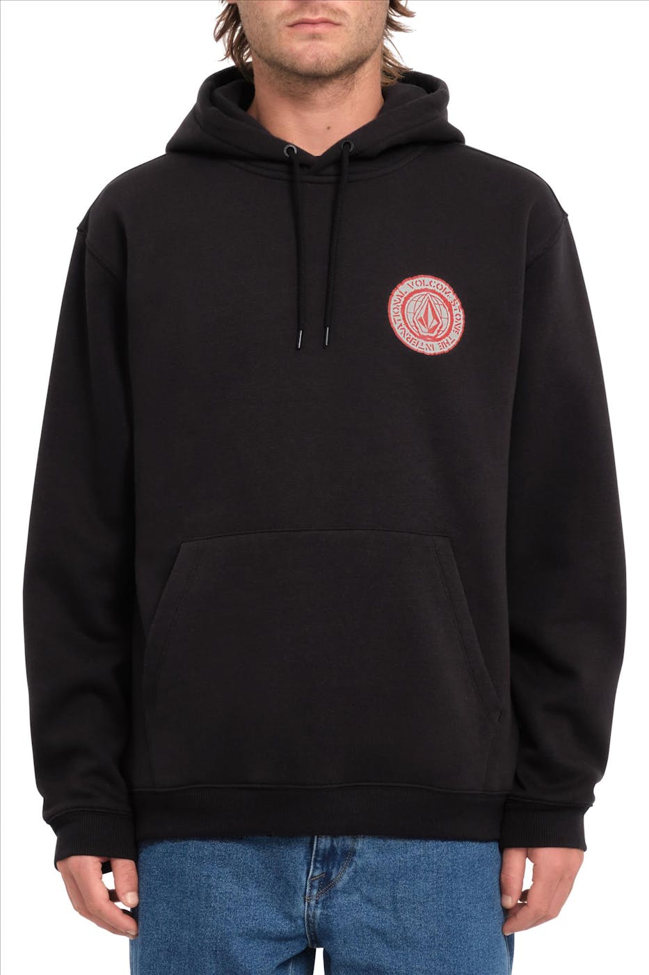Volcom - Zwarte Volstoned hoodie