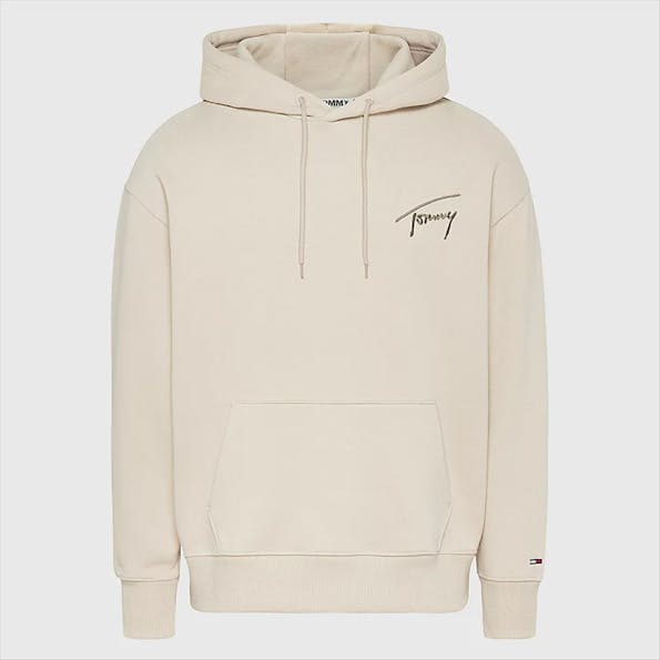Tommy Jeans - Beige Signature sweater