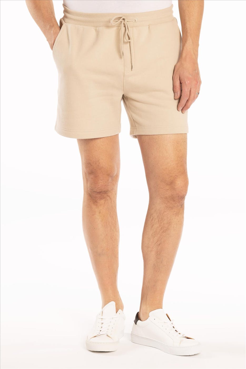 Tommy Jeans - Beige Signature sweatshort