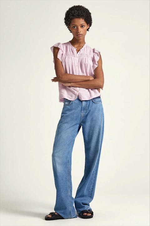Pepe Jeans London - Lichtroze Dakota blouse