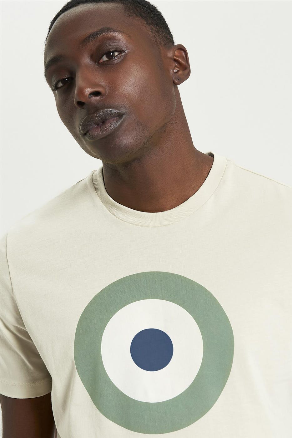 Ben Sherman - Ecru Signature Target t-shirt