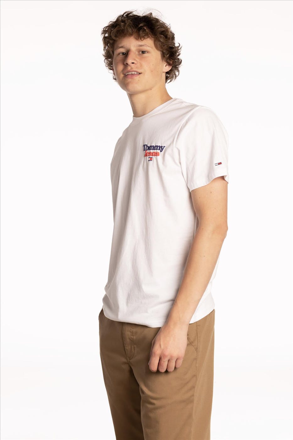 Tommy Jeans - Witte Back Graphic T-shirt