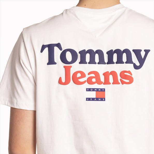 Tommy Jeans - Witte Back Graphic T-shirt