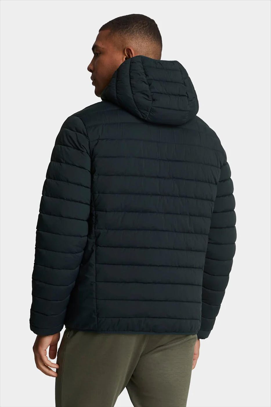 Lyle & Scott - Donkerblauwe Lightweight pufferjas