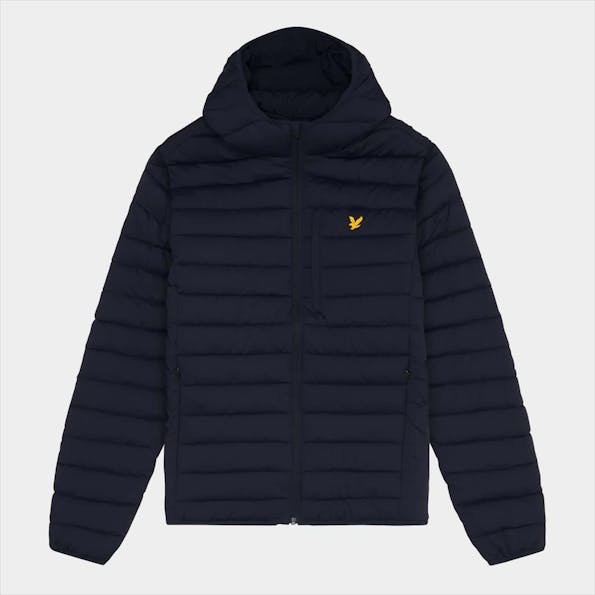 Lyle & Scott - Donkerblauwe Lightweight pufferjas