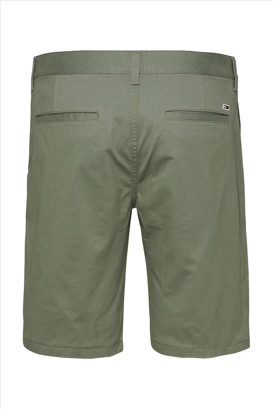 Tommy Jeans - Olijfgroene Scanton slim chino short