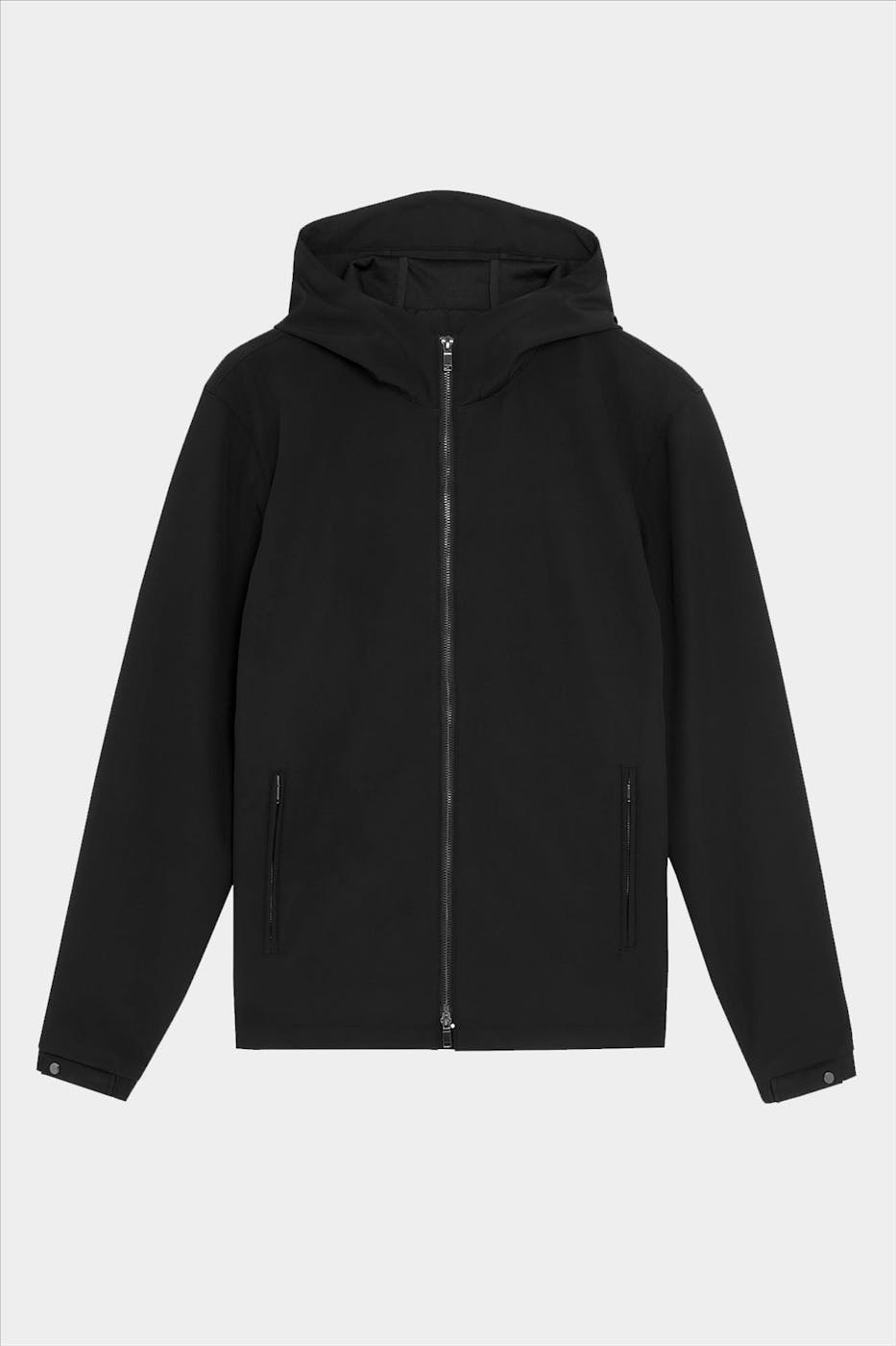 Lyle & Scott - Zwarte Tech Softshell jas
