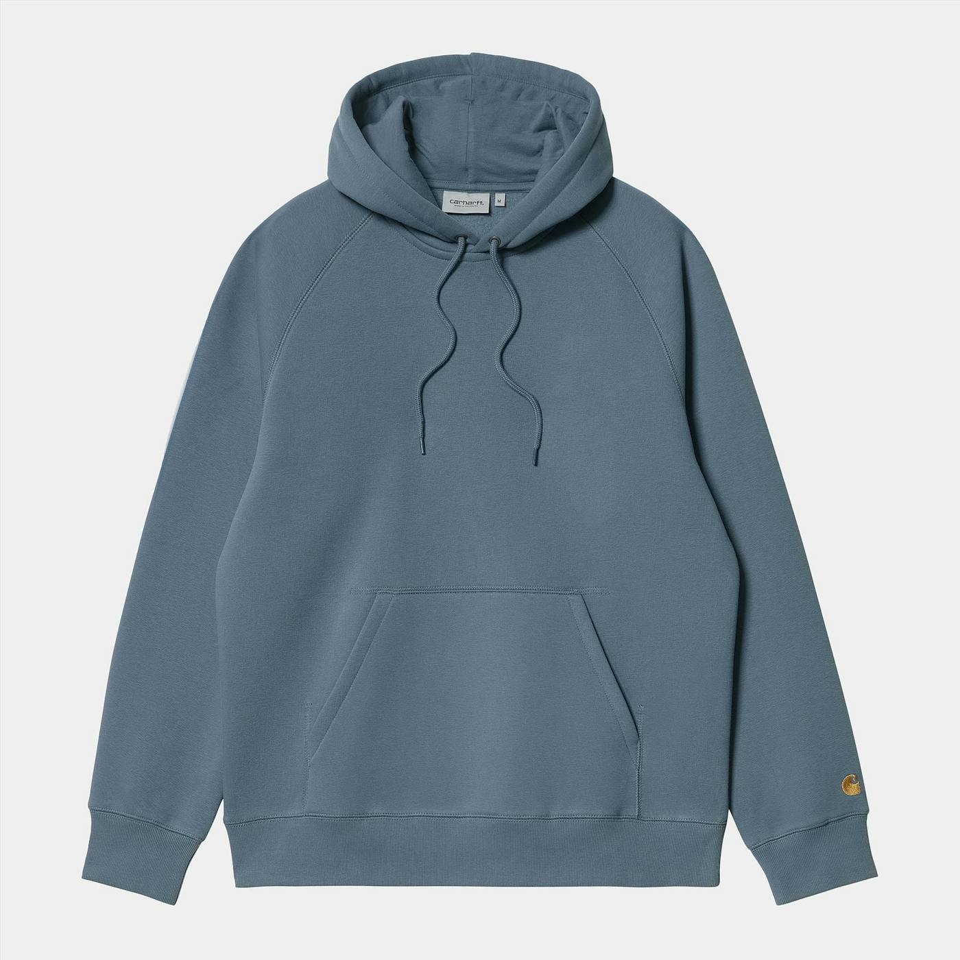 Carhartt WIP - Blauwe Hooded Chase sweater
