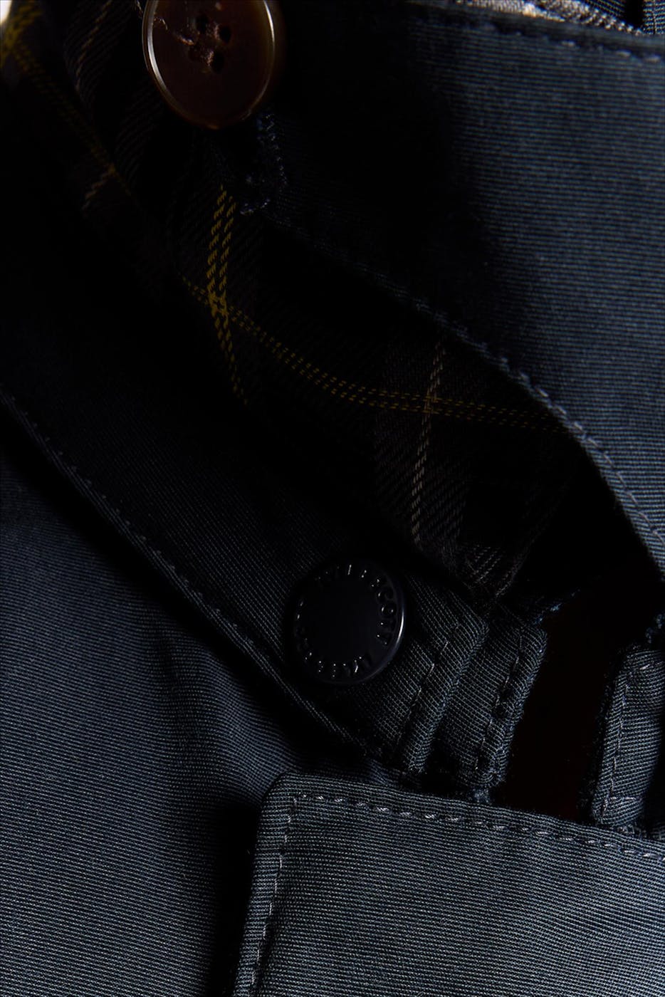 Lyle & Scott - Donkerblauwe Hunting jas