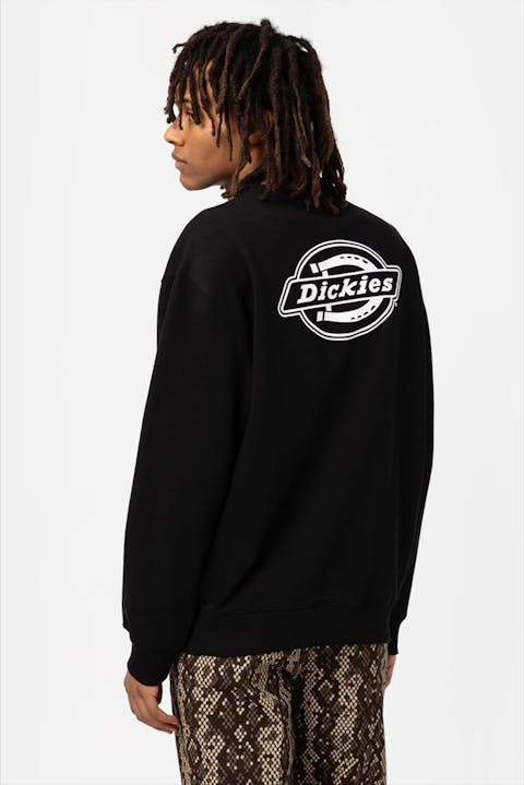Dickies - Zwarte Crewlogo sweater