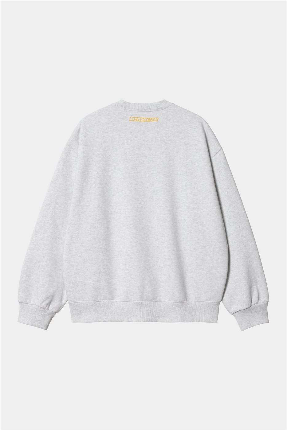 Carhartt WIP - Lichtgrijze DeadKebab Knock Knock sweater