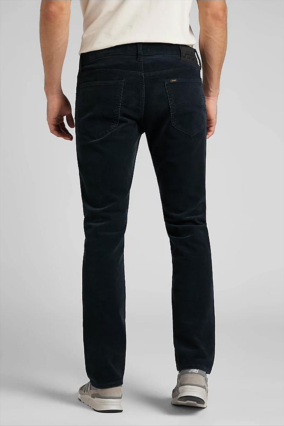 Lee - Donkerblauwe Corduroy Daren broek