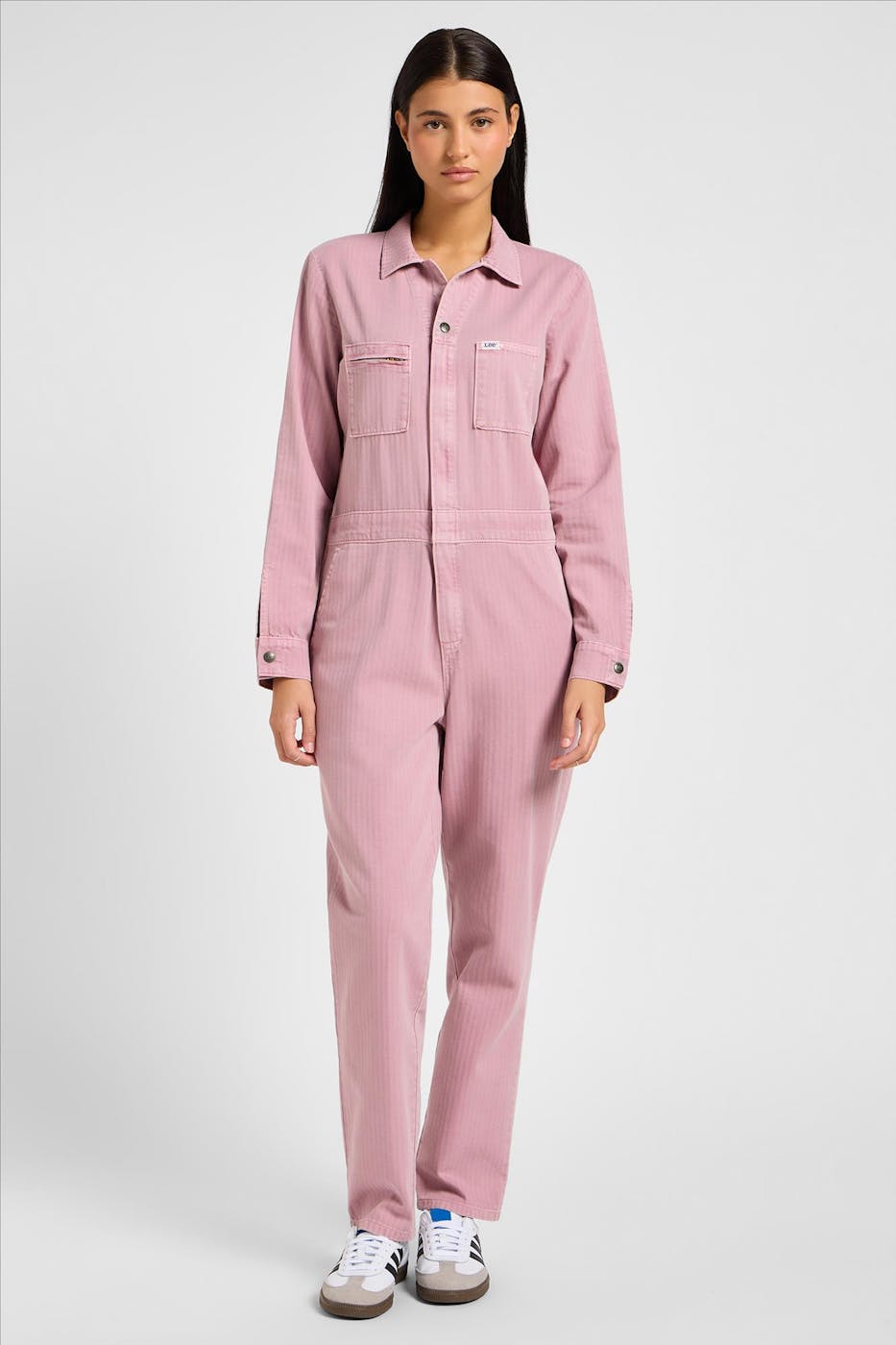 Lee - Lichtroze Unionall jumpsuit