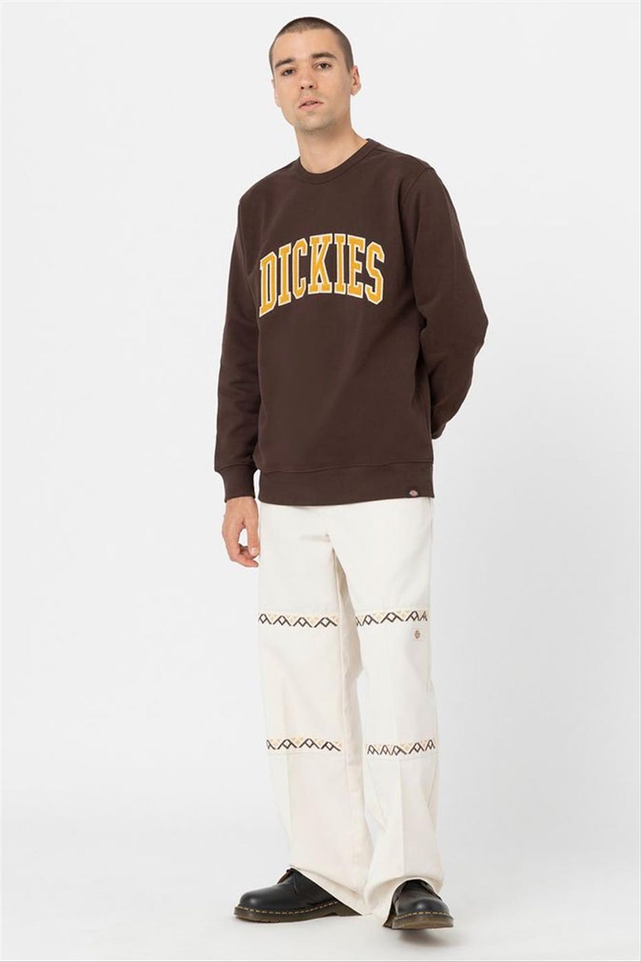 Dickies - Donkerbruine Aitkin sweater
