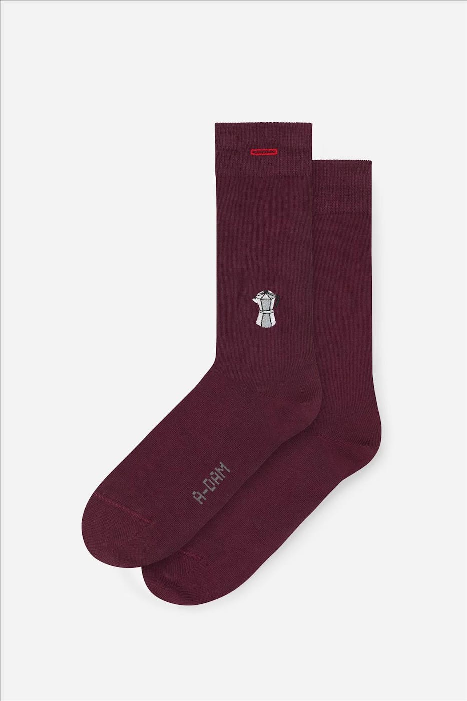 A'dam - Bordeaux Percolator sokken, maat: 41-46
