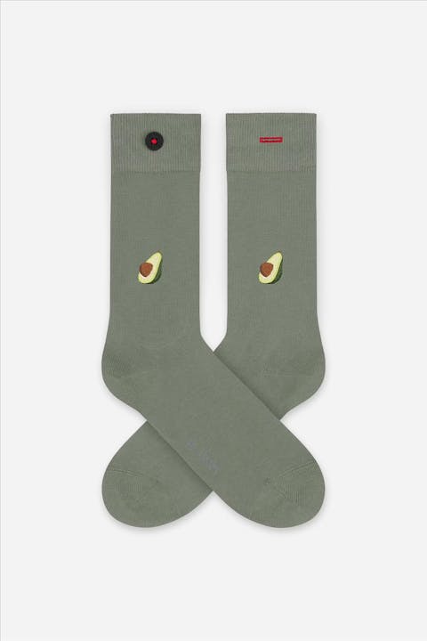 A'dam - Mintgroene Avocado sokken, maat: 41-46