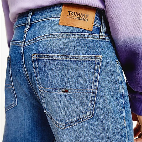 Tommy Jeans - Blauwe Ryan straight tapered jeans