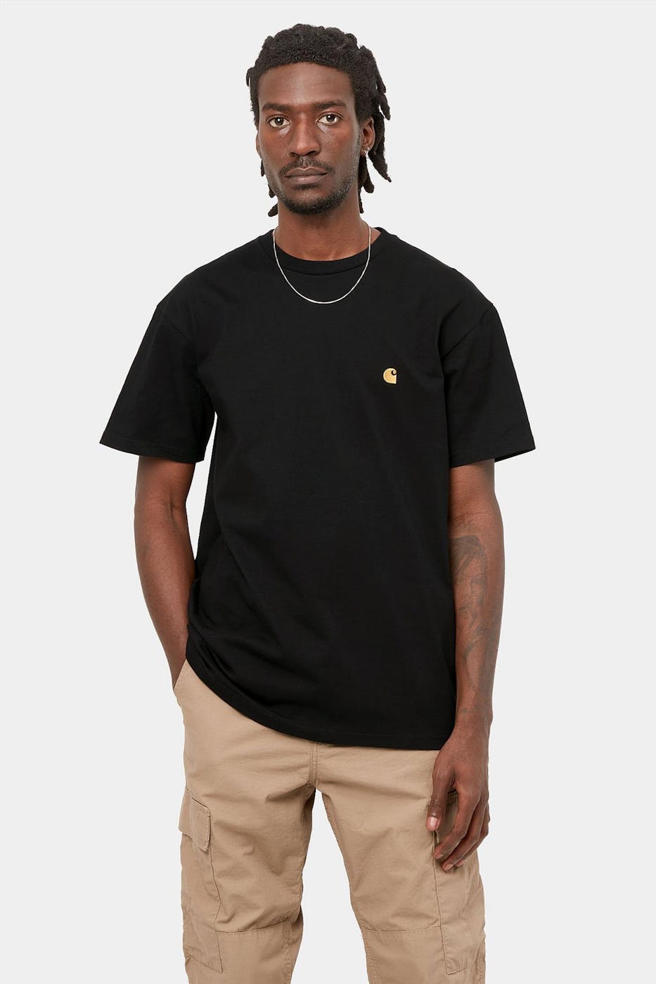Carhartt WIP - Zwarte Chase T-shirt