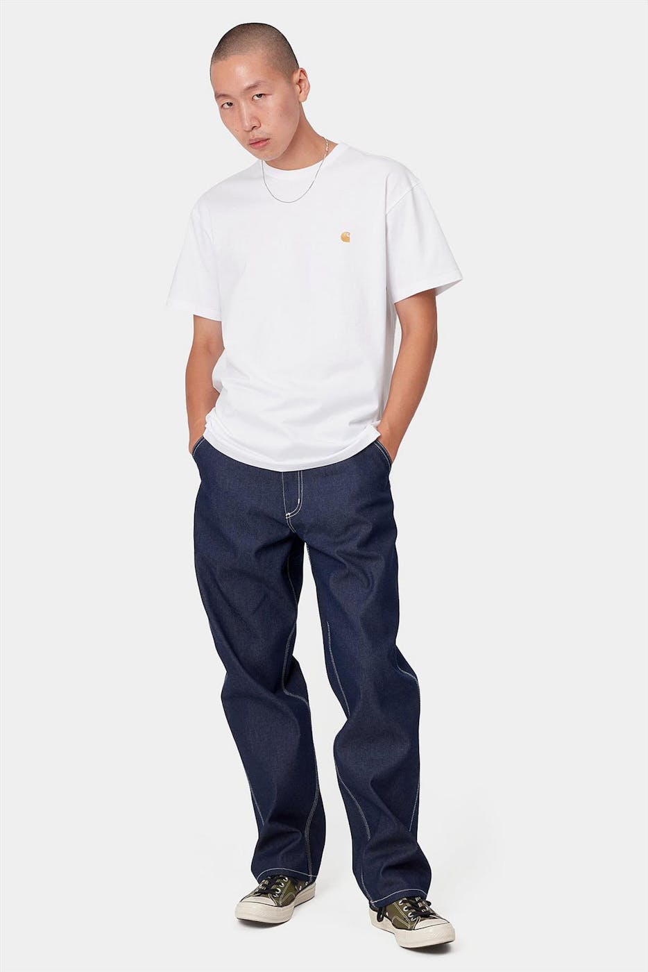 Carhartt WIP - Witte Chase T-shirt