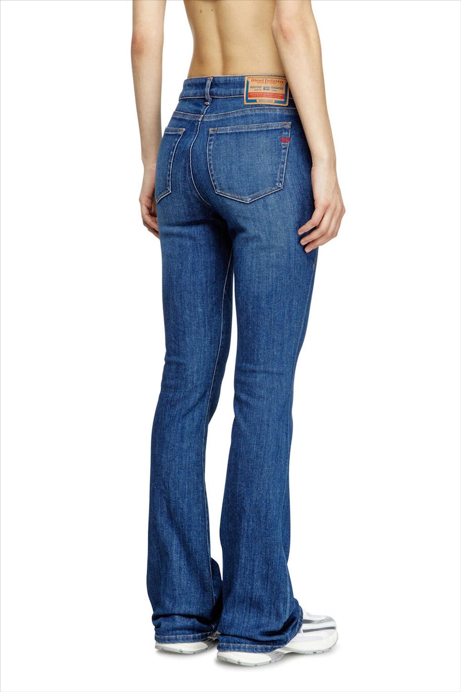 Diesel - Middenblauwe 1969 D-Ebbey bootcut jeans
