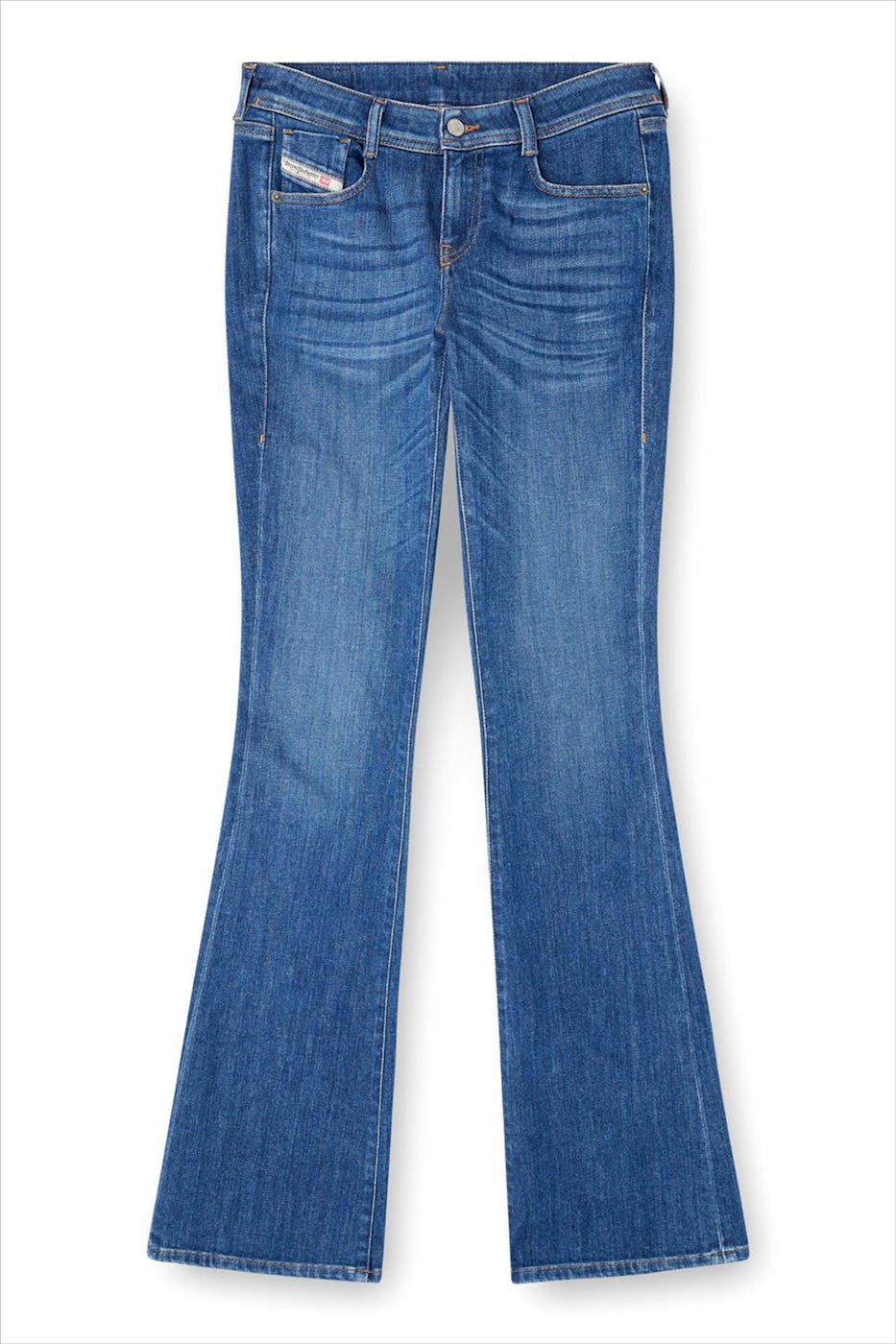 Diesel - Middenblauwe 1969 D-Ebbey bootcut jeans