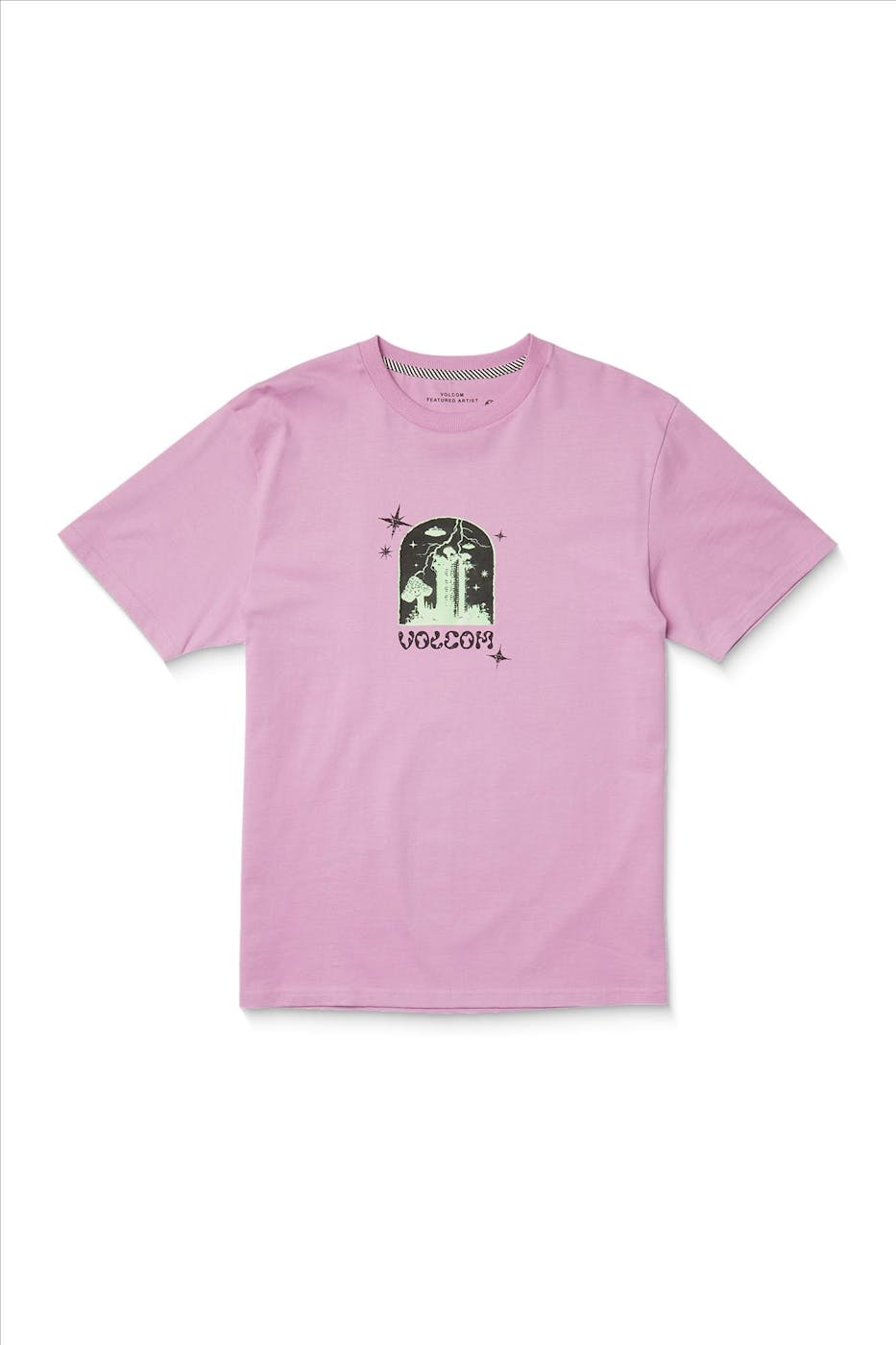 Volcom - Paarse Filip Rygalski T-shirt